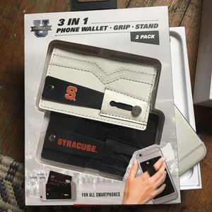 Wallet phone (phone wallet 2 in the box grip stand